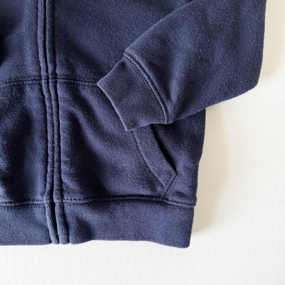 Ralph Lauren Bear Navy Hooded Zip Up Sweatshirt 18m - Picture 3 of 6